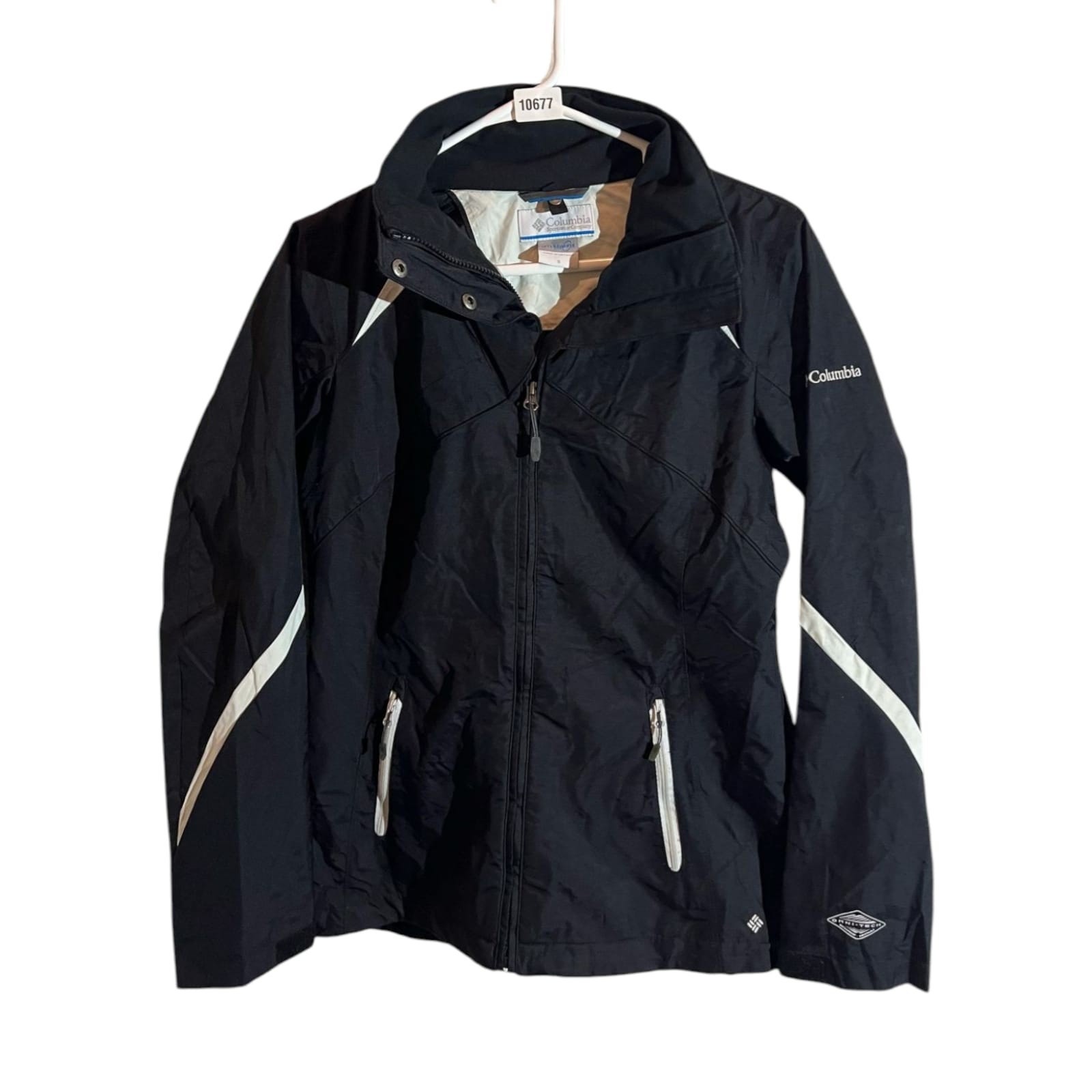 Columbia Sportswear Winter Jacket Blazing Stars Interchange Women's Size S Black